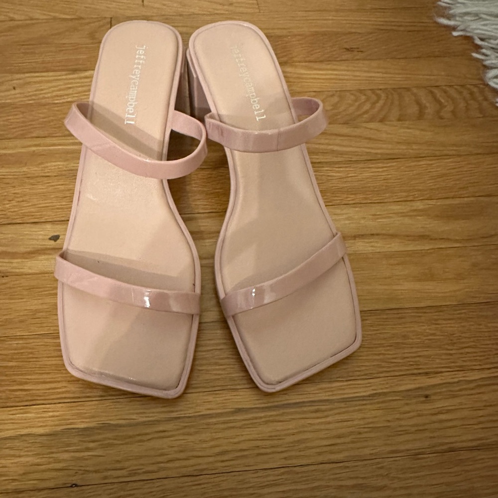 Nude Jeffery Campbell Sandals